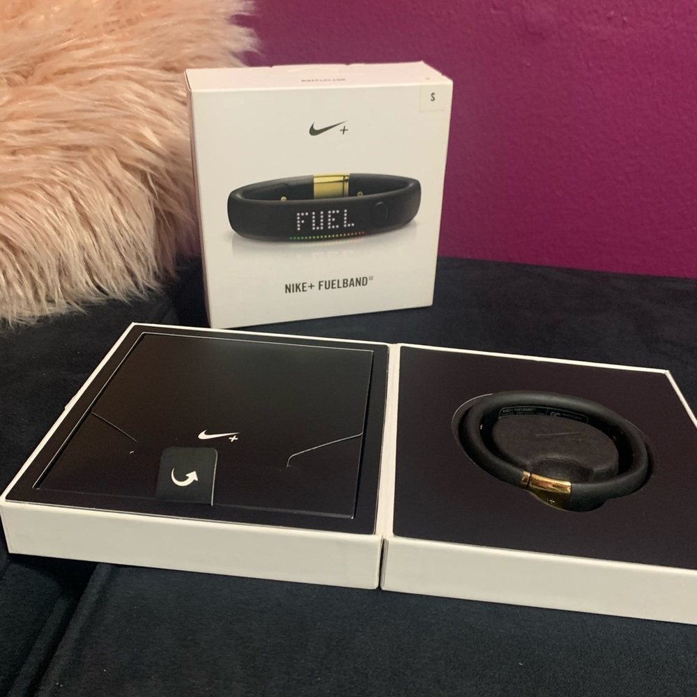 Gold Nike Fuel Band